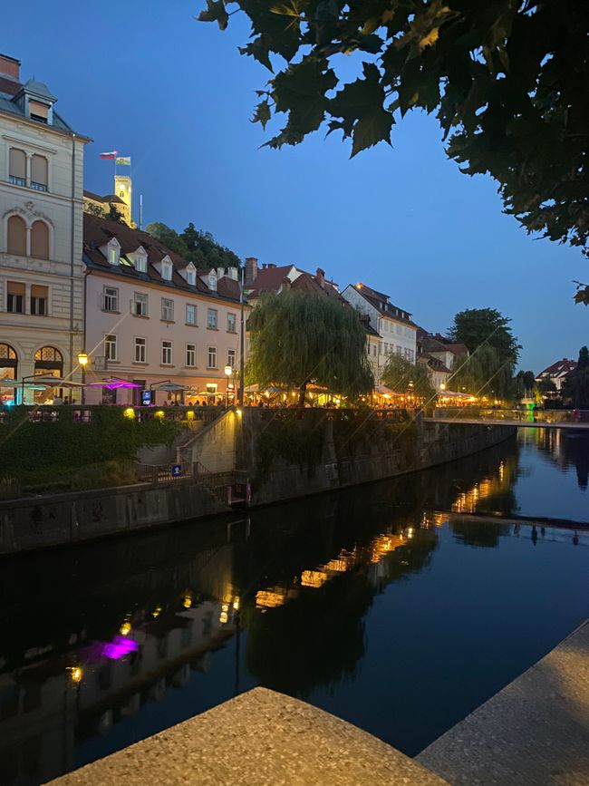 1st day Ljubljana - evening