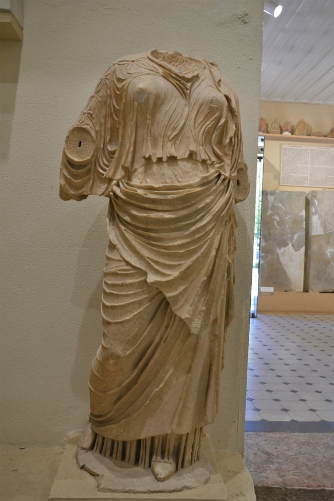 Statue from the 4th century B.C.