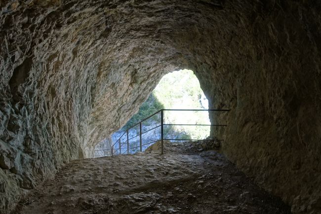 Verdon Gorge tunnel