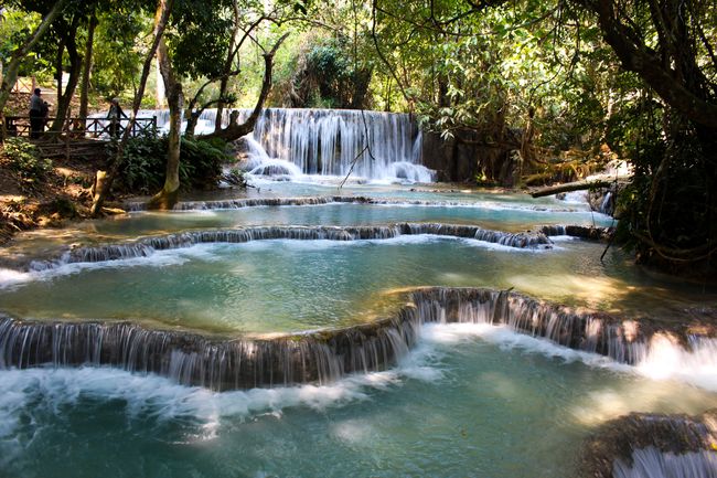 Kuang Si Wasserfall 