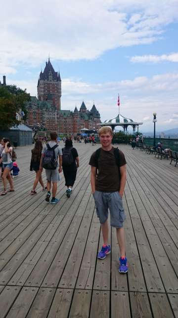 Chateau Frontenac in Quebec city
