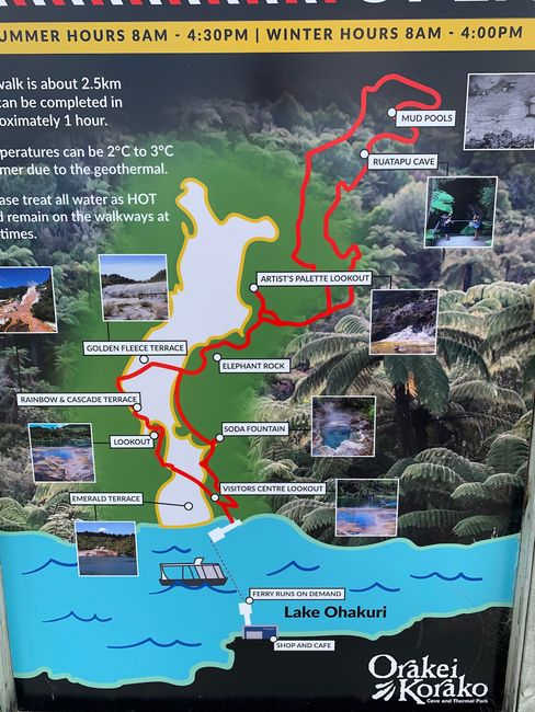 Day 24 - Orakei Geothermal Park and Golf in Wairakei