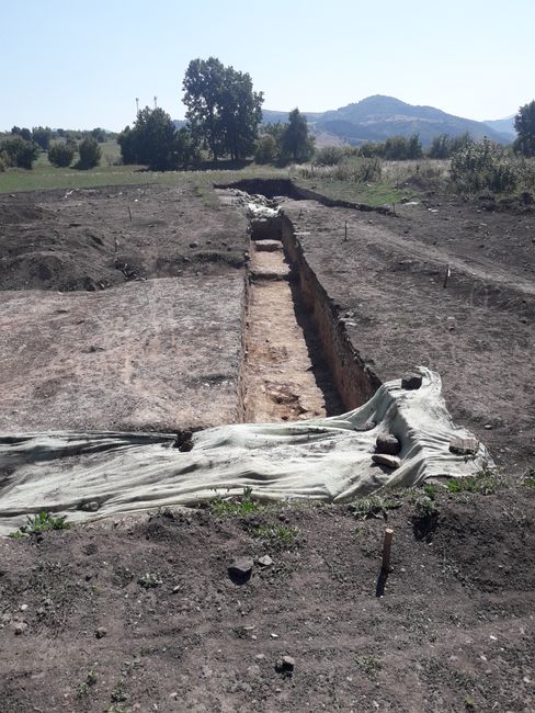 Castrum Reculum excavation site
