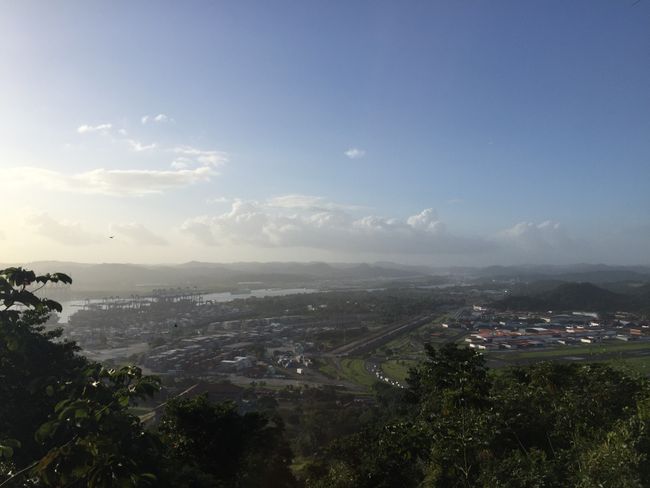 View of the Panama Canal