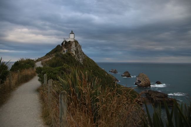 Sunset @ nugget point