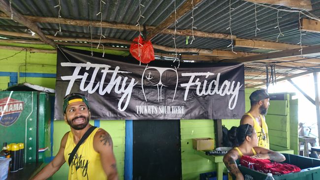 Filthy Friday promotion in Bocas