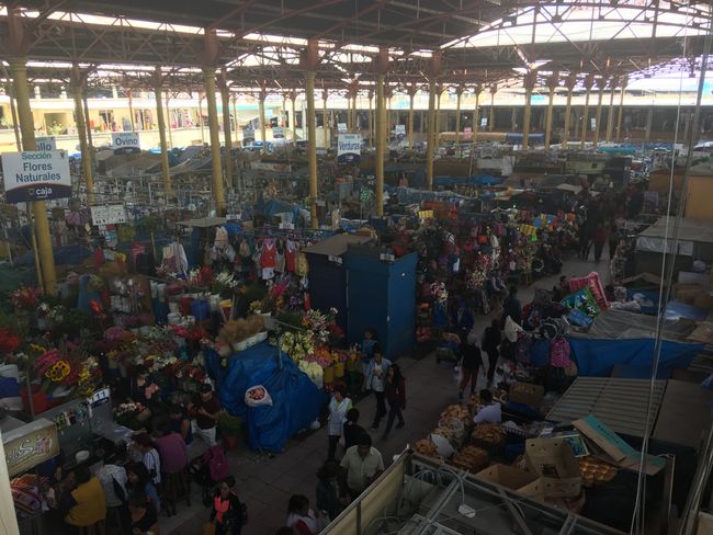 Die Markthalle in Arequipa