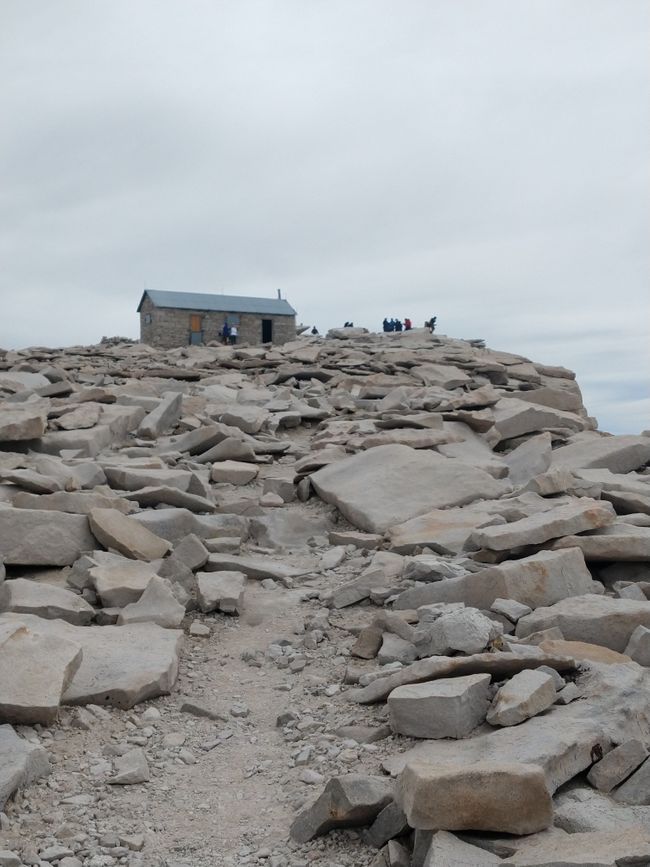 Pacific Crest Trail, Ascenso a la Cumbre del Monte Whitney