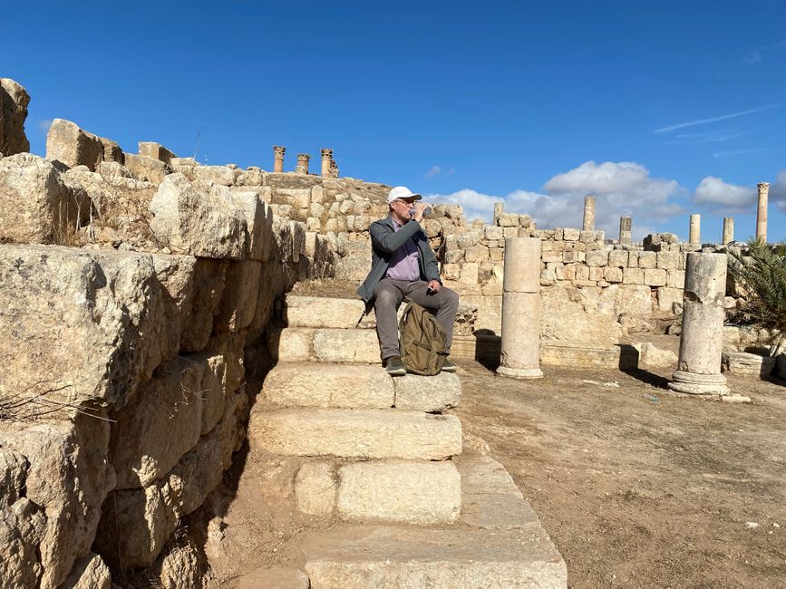 In the land of the Gerasenes (part of the Decapolis in the 1st century)