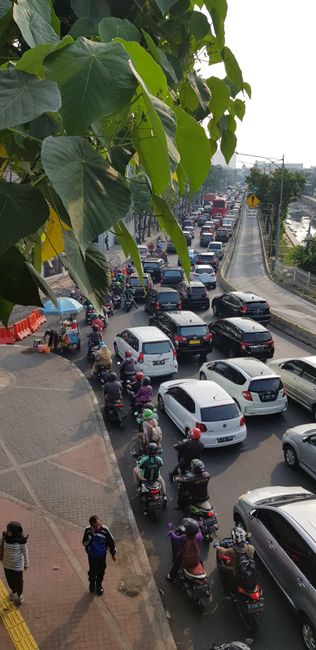 Permanent traffic jam