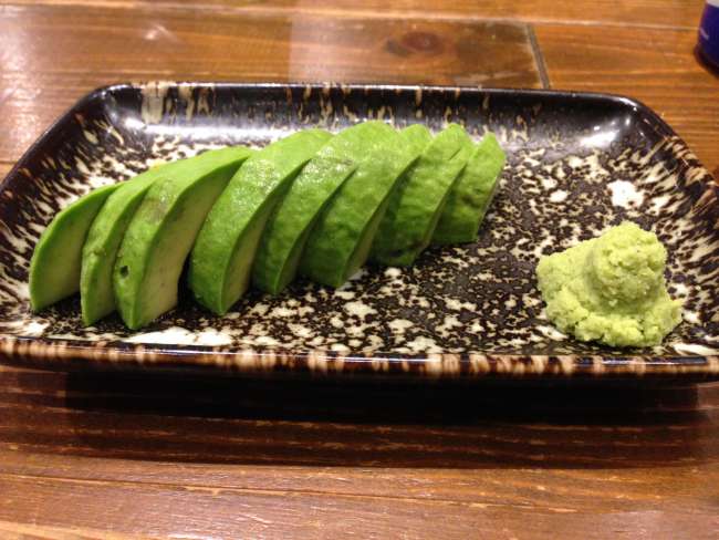 Avocado with Wasabi