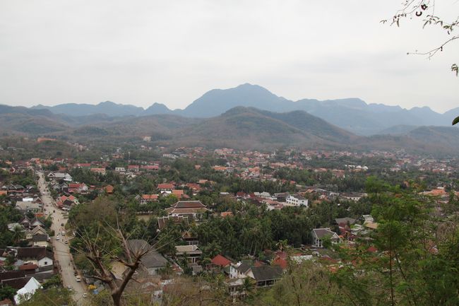 Phou Si: Aussicht von oben