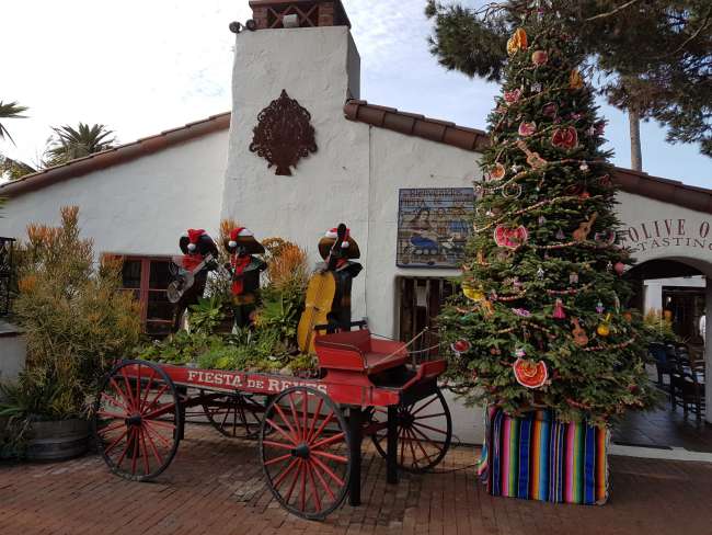 Old Town San Diego in Christmas splendor