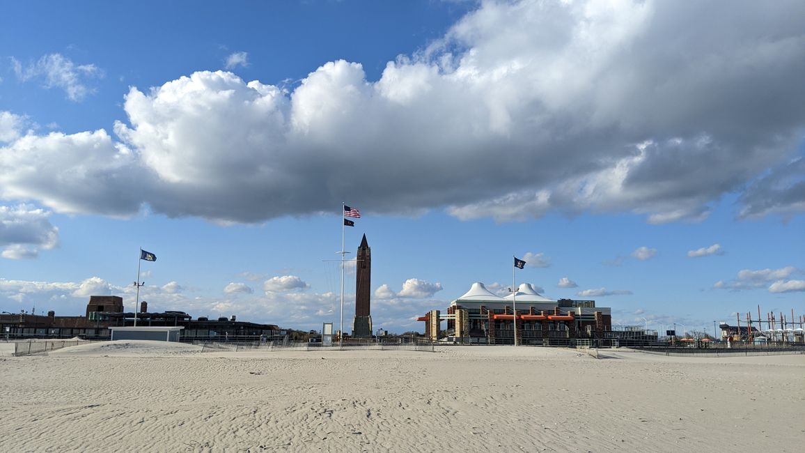 Tag 1: Welcome to JFK and Jones Beach State Park