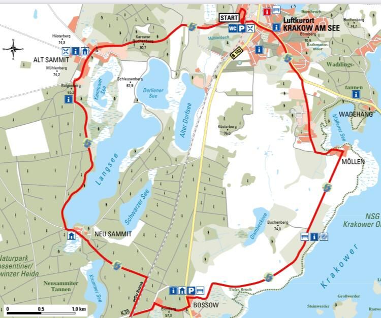 The Route of the Seven Lakes Hike