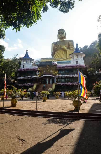 12.09.2016 - Sri Lanka, Dambulla (Goldener Tempel)