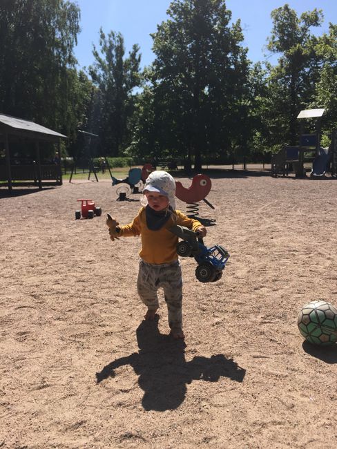 Unterwegs Spielplatz