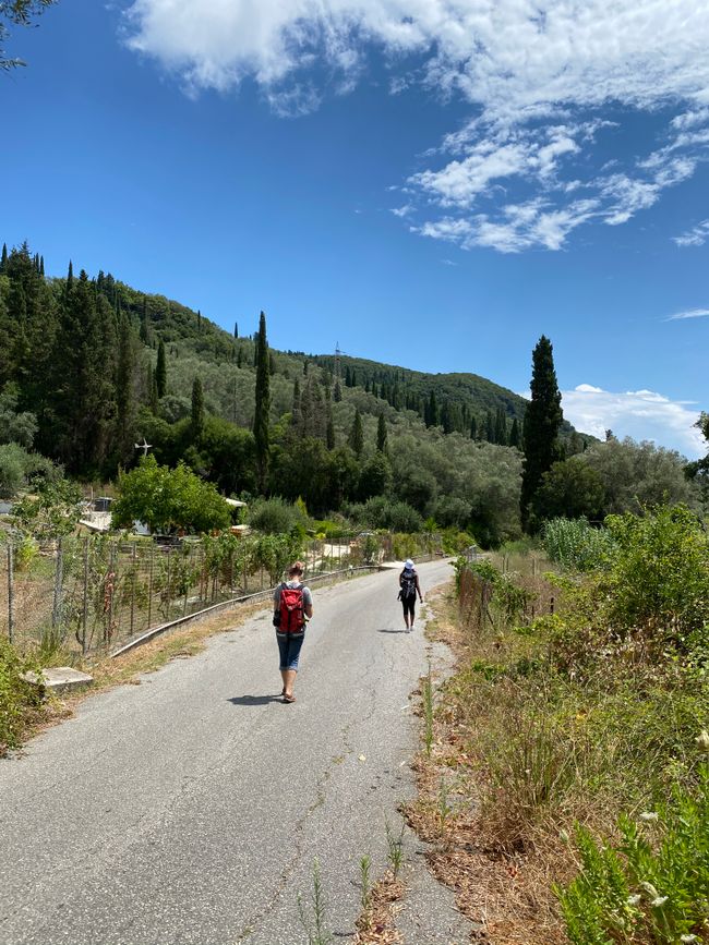 Wandern, schwitzen, meckern