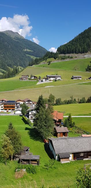 Ausblick aus dem Zug Steinach-Brenner/Brennero