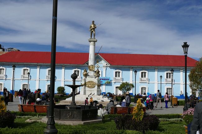 In Puno am Titicacasee