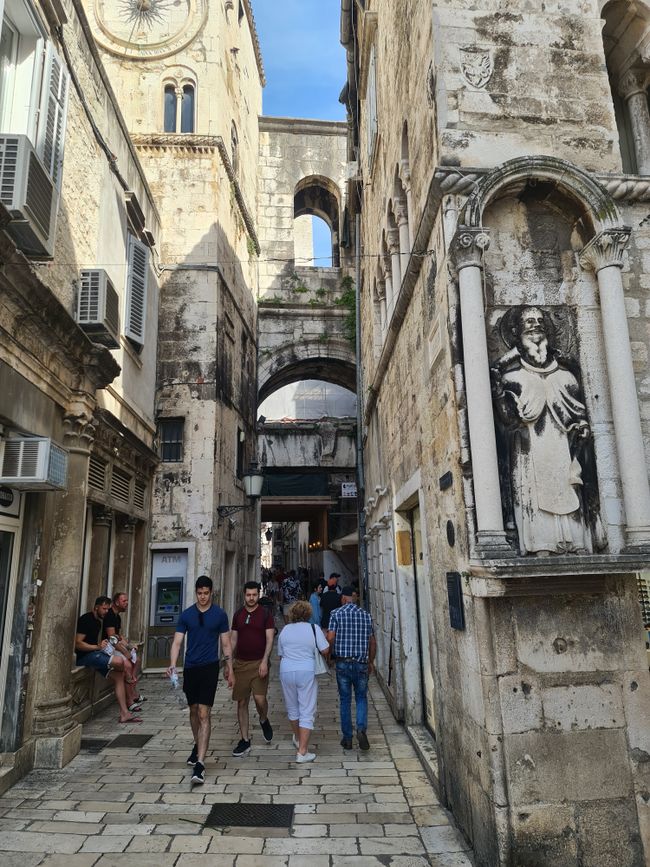 In der Altstadt von Split