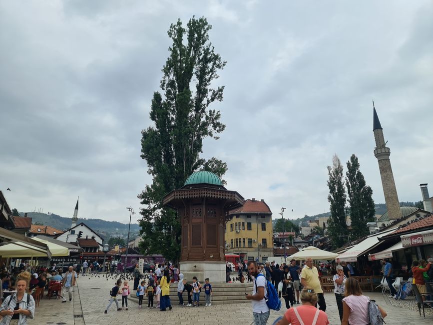 Der zentrale Platz der Altstadt.