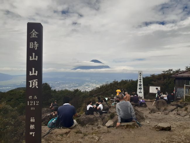 ...und dann diese Aussicht auf Mt. Fuji 🤩 
