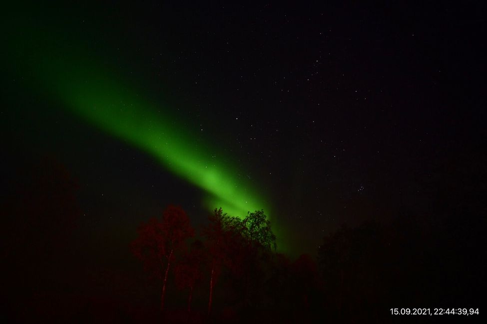 Tue. 15.9. Harstad - Senja - Northern Lights!