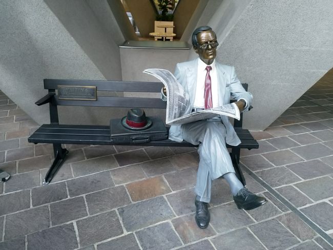 Waiting - Statue at Australia Square
