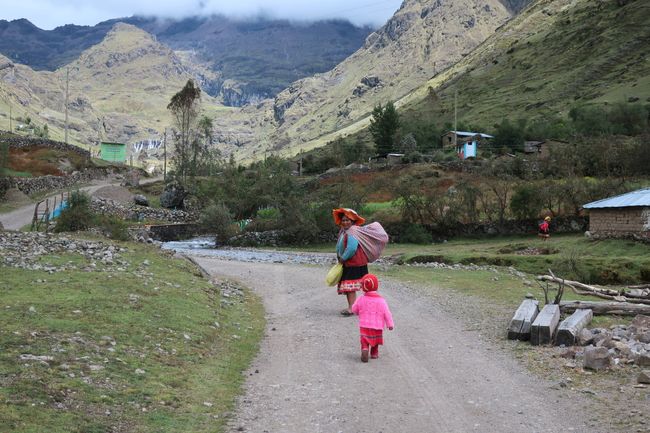 Visiting small Andean villages