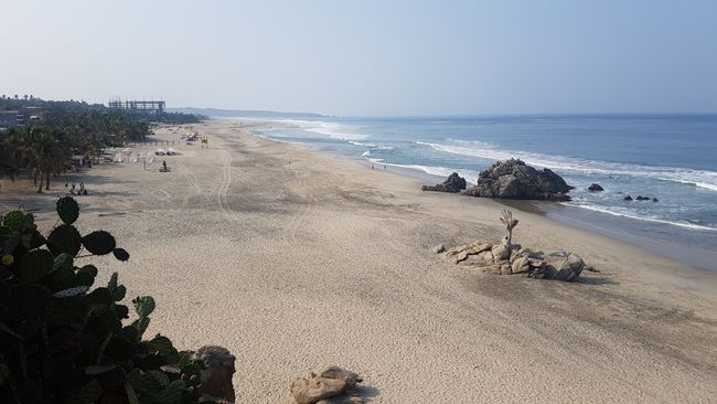 Playa Zycatela in Puerto