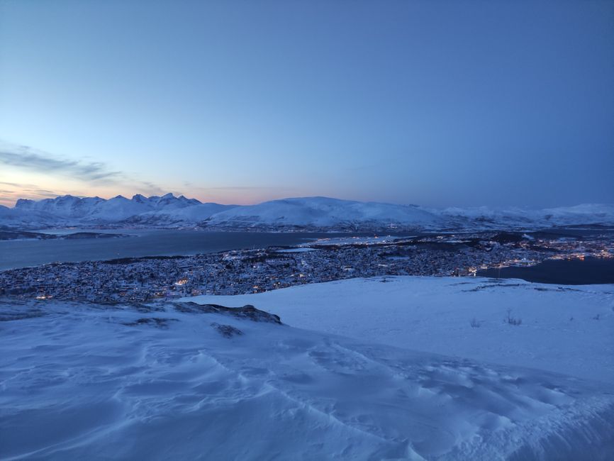 Storsteinen - Tromsø am Abend