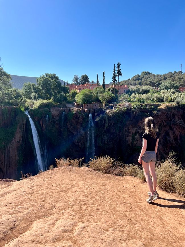Impressive waterfalls in Ouzoud 🌊