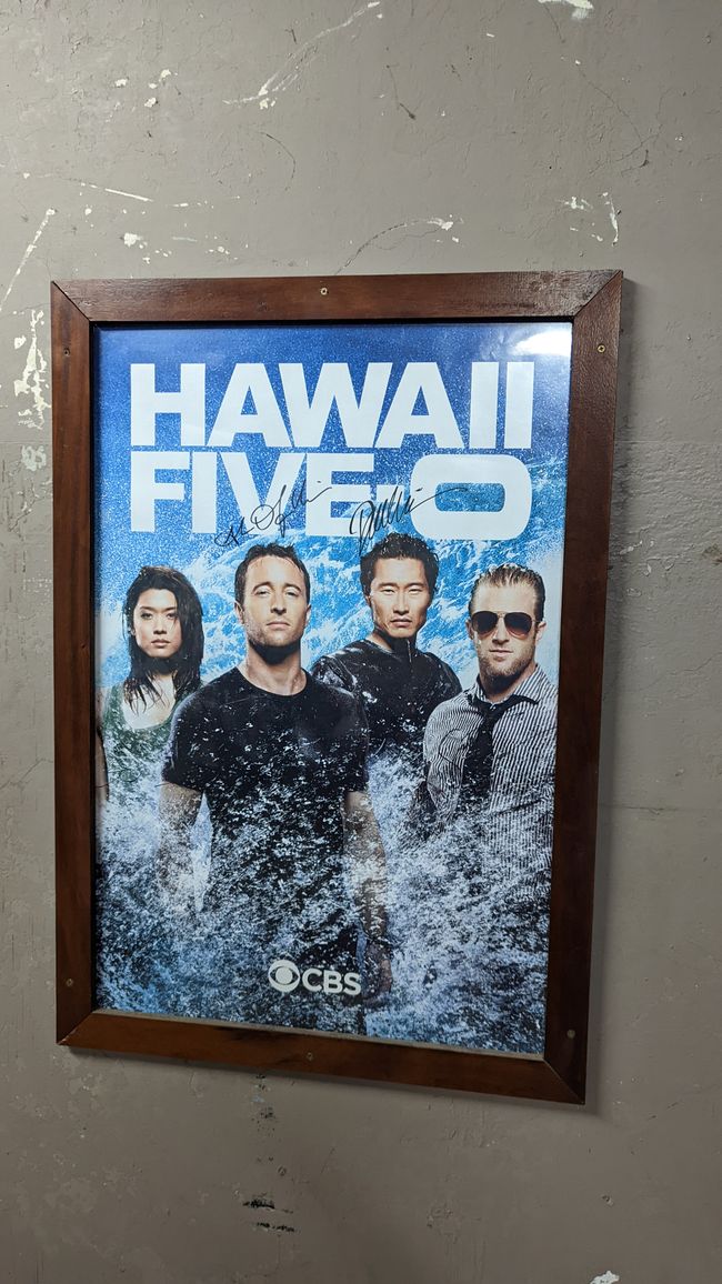 Hawaii Five 0 war auch dabei 