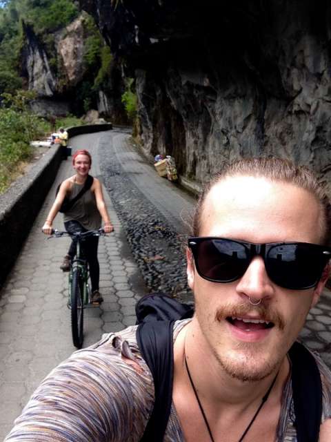 Bicycle-selfie