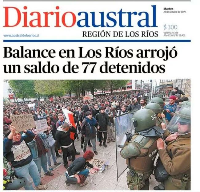 Unrest in Chile