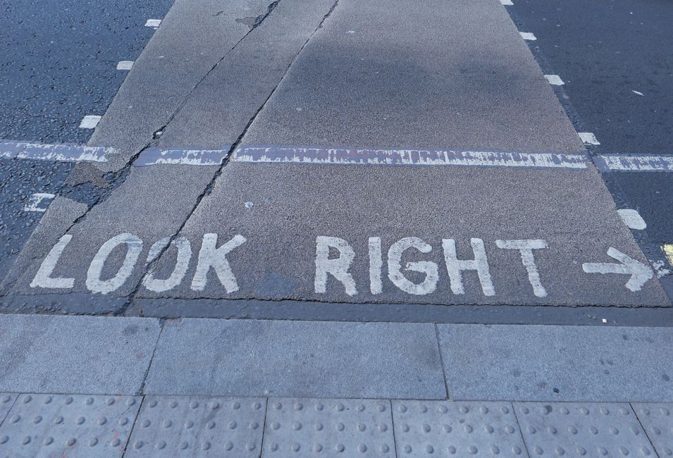 Look right