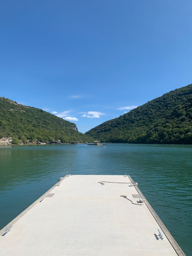 Über das Limski Fjord nach Rovinj