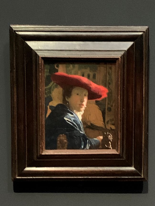 Vermeer "Mädchen mit dem roten Hut" von 1666