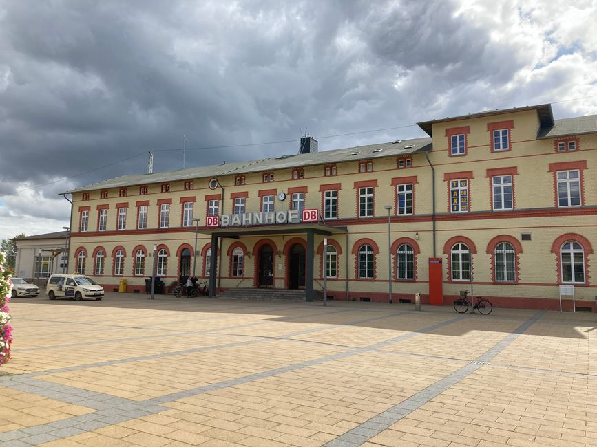 Der Greifswalder Bahnhof 