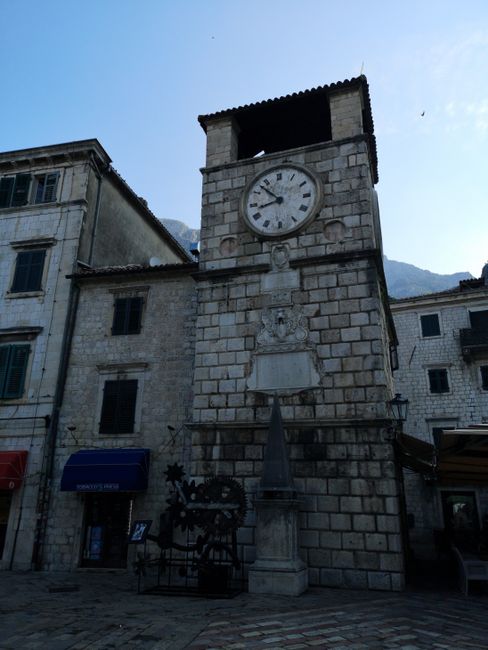 Kotor: harbor town on the Adriatic Sea (World Heritage Site)