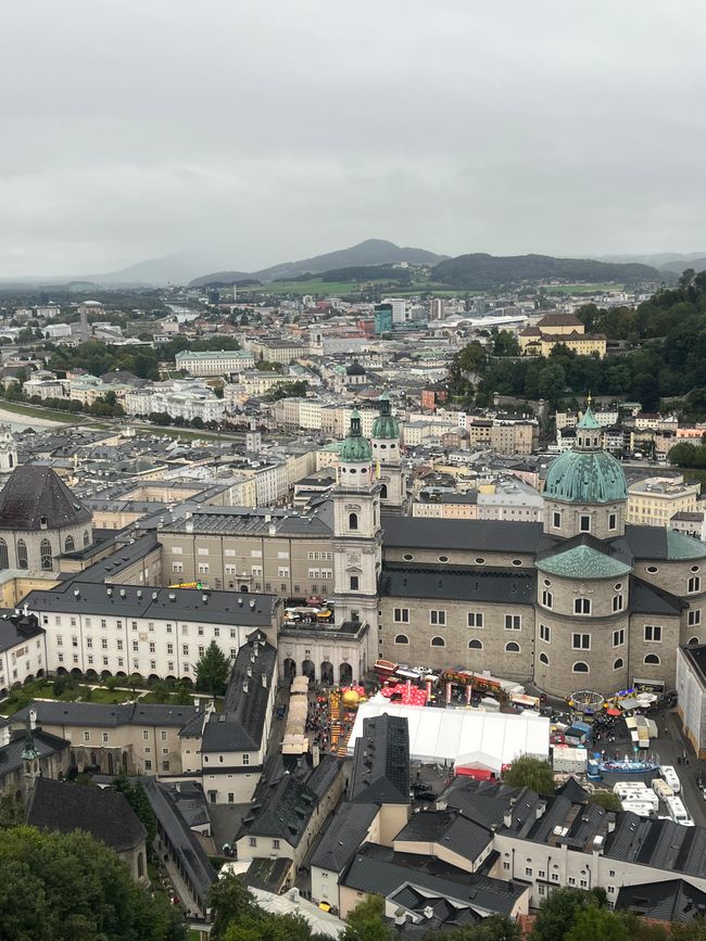 Salzburg - viel  Mozart, viel regen, Heimat