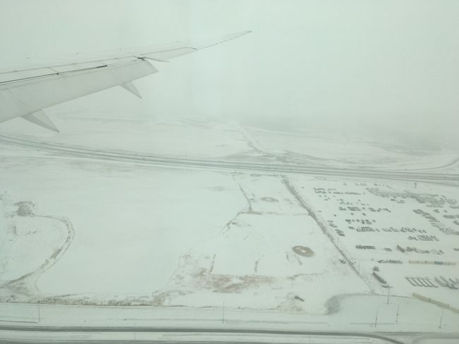 Landung in Calgary