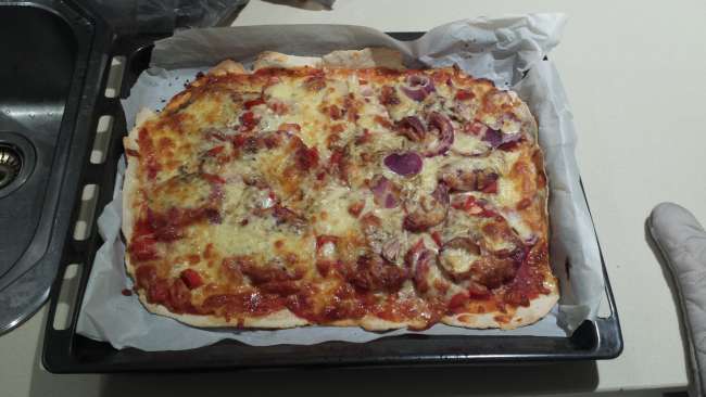 Erste Pizza in Australien - und dann auch noch selbst gemacht!