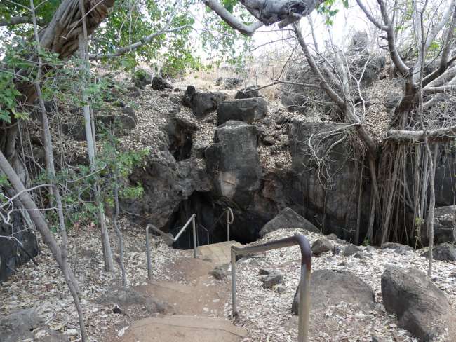 Eingang zu den Cutta Cutta Caves