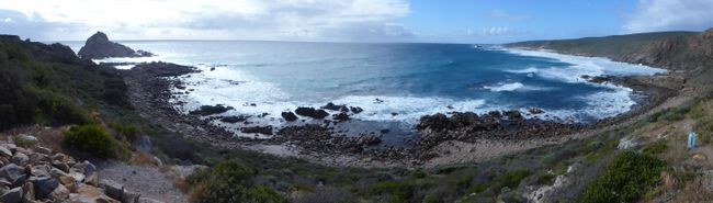 Day 55: Yallingup - Cape Naturaliste (Whale Lookout Walk, Sugarloaf Rock) - Busselton