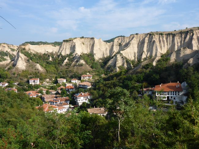 Melnik is the smallest city in Bulgaria with 250 inhabitants