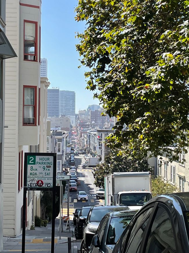 China Town, Little Italy und Telegraph Hill