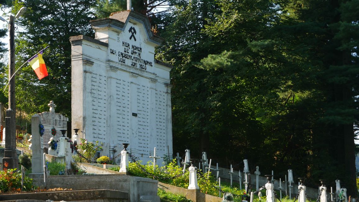 Bergmannsfriedhof in Anina