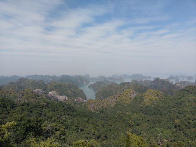Aussichtspunkt Halong Bay